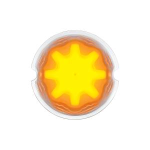 UNITED PACIFIC - UNITED PACIFIC - 36660B - LUZ AUXILIAR/CABINA DE SANDÍA GLOLIGHT DE DOBLE FUNCIÓN DE 9 LED - LED ÁMBAR/LENTE TRANSPARENTE (A GRANEL) - Image 6