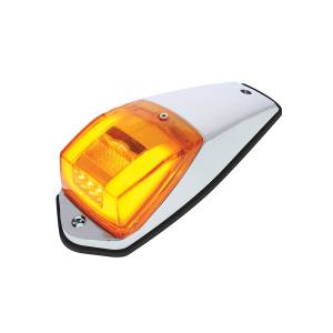 UNITED PACIFIC - 36677 - KIT DE LUCES DE CABINA CUADRADA GLOLIGHT DE 24 LED - LED ÁMBAR/LENTE ÁMBAR