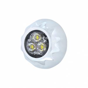 UNITED PACIFIC - UNITED PACIFIC - 36682B - MINI LUZ DE ADVERTENCIA DE 3 LED DE ALTA POTENCIA DE 3/4" - LED BLANCO (A GRANEL) - Image 3