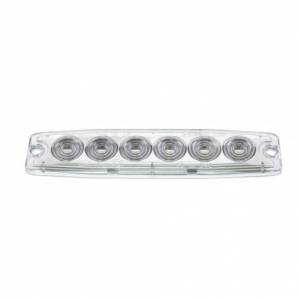 UNITED PACIFIC - UNITED PACIFIC - 36684B - 6 LUZ DE ADVERTENCIA LED DE ALTA POTENCIA SUPER DELGADA - LED BLANCO/LENTE TRANSPARENTE (A GRANEL) - Image 3