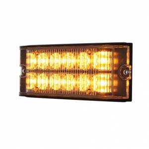 UNITED PACIFIC - UNITED PACIFIC - 36691 - LUZ DE ADVERTENCIA DE PERFIL BAJO DE 12 LED DE ALTA POTENCIA - LED ÁMBAR - Image 3