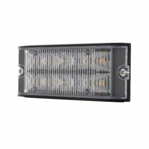 UNITED PACIFIC - UNITED PACIFIC - 36691 - LUZ DE ADVERTENCIA DE PERFIL BAJO DE 12 LED DE ALTA POTENCIA - LED ÁMBAR - Image 4