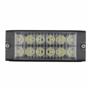 UNITED PACIFIC - UNITED PACIFIC - 36694 - LUZ DE ADVERTENCIA DE PERFIL BAJO DE 12 LED DE ALTA POTENCIA - LED BLANCO - Image 2