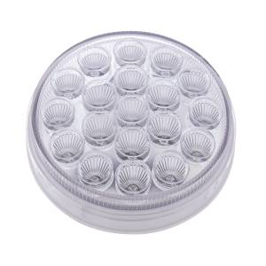 UNITED PACIFIC - UNITED PACIFIC - 36722 - LUZ FURY DOBLE REDONDA DE 19 LED DE 4" (PARADA, GIRO, COLA) CON LUZ DE ADVERTENCIA - LED ROJO Y ÁMBAR/LENTE TRANSPARENTE - Image 7