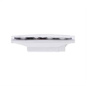 UNITED PACIFIC - UNITED PACIFIC - 36723 - LUZ FURY DOBLE OVALADA DE 13 LED DE 6" (PARADA, GIRO Y TRASERA) CON LUZ DE ADVERTENCIA - LED ROJO Y ÁMBAR/LENTE TRANSPARENTE - Image 8