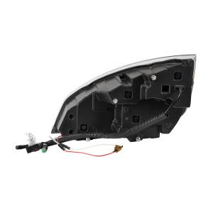 UNITED PACIFIC - UNITED PACIFIC - 36725 - FARO CROMADO DE QUAD-LED CON LED DRL Y SEQ. SEÑAL PARA FREIGHTLINER CASCADIA 2018-2024 - PASAJERO - Image 5