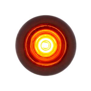UNITED PACIFIC - 36743B - 1 MINI LUZ DE ESPACIO LED DE 3/4" LED ÁMBAR CON LENTE ÁMBAR CON OJAL DE GOMA (A GRANEL)