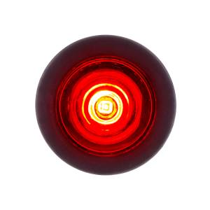 UNITED PACIFIC - 36744B - 1 MINI LUZ LED DE 3/4" LED ROJO CON LENTE ROJA CON OJAL DE GOMA (A GRANEL)