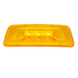 UNITED PACIFIC - 36747 - SEÑAL DE GIRO DE GUARDABARROS/LUZ DE ESTACIONAMIENTO DE 3 LED PARA KENWORTH T680/T700/T880 - LED ÁMBAR/LENTE ÁMBAR