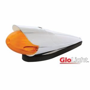 UNITED PACIFIC - UNITED PACIFIC - 36749 - KIT DE LUZ DE CABINA ESTILO GRAKON 1000 DE SANDÍA GLOLIGHT DE DOBLE FUNCIÓN DE 9 LED CON VISERA - LED ÁMBAR/LENTE ÁMBAR - Image 2