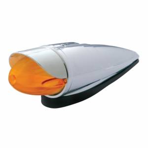 UNITED PACIFIC - UNITED PACIFIC - 36757 - KIT DE ILUMINACIÓN DE CABINA GRAKON 1000 DE SANDÍA GLOLIGHT DE DOBLE FUNCIÓN DE 9 LED CON VISERA - LED ÁMBAR/LENTE ÁMBAR - Image 2