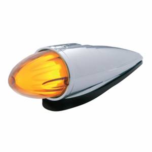 UNITED PACIFIC - 36760 - KIT DE LUZ DE CABINA ESTILO GRAKON 1000 DE SANDÍA GLOLIGHT DE 9 LED DE DOBLE FUNCIÓN - LED ÁMBAR/LENTE TRANSPARENTE