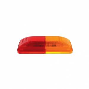 UNITED PACIFIC - UNITED PACIFIC - 36774B - LUZ DE MONTAJE DE GUARDABARROS RECTANGULAR DE 6 LED (LIQUIDACIÓN/MARCADOR) CON LENTE ÁMBAR Y ROJA (A GRANEL) - Image 3