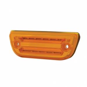 UNITED PACIFIC - UNITED PACIFIC - 36779 - LUZ DE CABINA DE 9 LED PARA PETERBILT 579 Y KENWORTH T680/T770/T880 - LED ÁMBAR/LENTE ÁMBAR - Image 4
