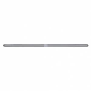 UNITED PACIFIC - 36794 - BARRAS DE LUCES DOBLES DE 14 LED DE 12" CON BISEL - LED ÁMBAR/LENTE CROMADA