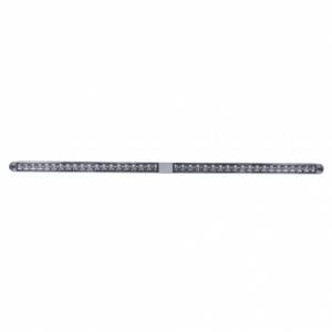 UNITED PACIFIC - 36798 - BARRAS DE LUCES REFLECTORAS DOBLES DE 14 LED DE 12" CON BISEL - LED ÁMBAR/LENTE TRANSPARENTE