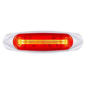 UNITED PACIFIC - 36816 - LUZ DE PISTA DE 4 LED (LIQUIDACIÓN/MARCADOR) - LED ROJO/LENTE ROJA