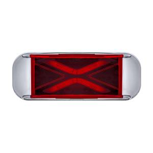 UNITED PACIFIC - UNITED PACIFIC - 36820 - LUZ DE BALIZAMIENTO RECTANGULAR SABRE DE 4 LED CON LENTE ROJA - Image 2
