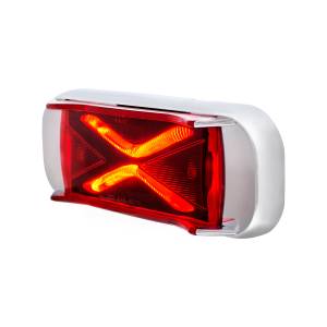 UNITED PACIFIC - UNITED PACIFIC - 36820 - LUZ DE BALIZAMIENTO RECTANGULAR SABRE DE 4 LED CON LENTE ROJA - Image 3
