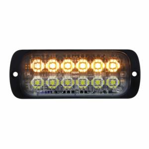 UNITED PACIFIC - UNITED PACIFIC - 36846B - 12 LUZ DE ADVERTENCIA LED DE ALTA POTENCIA SUPER DELGADA - LED ÁMBAR Y LED BLANCO (A GRANEL) - Image 2