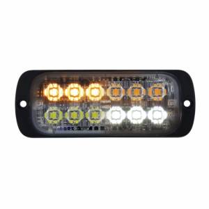 UNITED PACIFIC - UNITED PACIFIC - 36846B - 12 LUZ DE ADVERTENCIA LED DE ALTA POTENCIA SUPER DELGADA - LED ÁMBAR Y LED BLANCO (A GRANEL) - Image 4