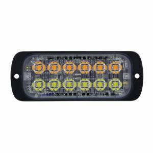 UNITED PACIFIC - UNITED PACIFIC - 36846B - 12 LUZ DE ADVERTENCIA LED DE ALTA POTENCIA SUPER DELGADA - LED ÁMBAR Y LED BLANCO (A GRANEL) - Image 5
