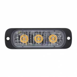 UNITED PACIFIC - UNITED PACIFIC - 36852B - 3 LUZ DE ADVERTENCIA LED DE ALTA POTENCIA SUPER DELGADA - LED ÁMBAR (A GRANEL) - Image 2