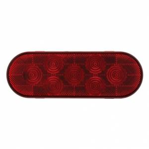 UNITED PACIFIC - UNITED PACIFIC - 36855BRK - KIT DE LUCES OVALADAS DE 7 LED (PARADA, GIRO Y TRASERA) - LED ROJO/LENTE ROJA - Image 3