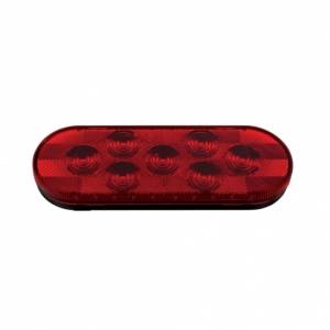 UNITED PACIFIC - UNITED PACIFIC - 36855BRK - KIT DE LUCES OVALADAS DE 7 LED (PARADA, GIRO Y TRASERA) - LED ROJO/LENTE ROJA - Image 4