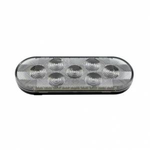 UNITED PACIFIC - UNITED PACIFIC - 36857 - LUZ OVALADA DE 7 LED (PARADA, GIRO Y TRASERA) - LED ROJA/LENTE TRANSPARENTE - Image 3