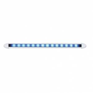UNITED PACIFIC - 36876 - BARRA DE LUCES DELGADA DE 14 LED DE 6" - LED AZUL/LENTE TRANSPARENTE