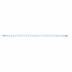 UNITED PACIFIC - 36880 - BARRA DE LUCES DELGADA DE 28 LED DE 12" - LED AZUL/LENTE TRANSPARENTE