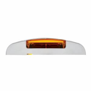 UNITED PACIFIC - UNITED PACIFIC - 36893 - LUZ REFLECTORA DE 16 LED (LIQUIDACIÓN/MARCADOR) CON BISEL CROMADO - LED ÁMBAR/LENTE ÁMBAR - Image 2