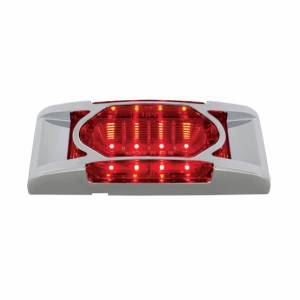 UNITED PACIFIC - UNITED PACIFIC - 36894 - LUZ REFLECTORA DE 16 LED (LIQUIDACIÓN/MARCADOR) CON BISEL CROMADO - LED ROJO/LENTE ROJA - Image 4
