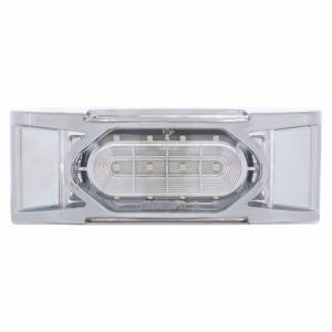 UNITED PACIFIC - UNITED PACIFIC - 36896 - LUZ REFLECTORA DE 16 LED (LIQUIDACIÓN/MARCADOR) CON BISEL CROMADO - LED ROJO/LENTE TRANSPARENTE - Image 2