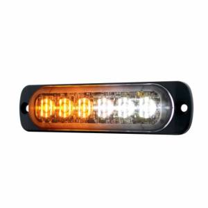 UNITED PACIFIC - UNITED PACIFIC - 36926B - 6 LUZ DE ADVERTENCIA DIRECCIONAL SUPER DELGADA LED DE ALTA POTENCIA - LED ÁMBAR Y BLANCO (A GRANEL) - Image 3