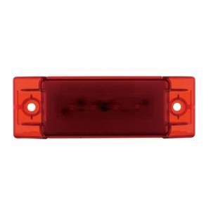 UNITED PACIFIC - UNITED PACIFIC - 36977 - GLOLIGHT RECTANGULAR DE 16 LED (LIQUIDACIÓN/MARCADOR) - LED ROJO/ LENTE ROJA - Image 2
