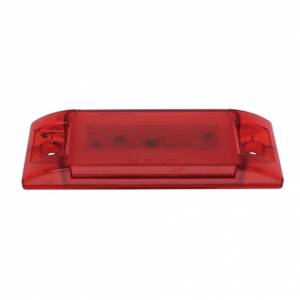 UNITED PACIFIC - UNITED PACIFIC - 36977 - GLOLIGHT RECTANGULAR DE 16 LED (LIQUIDACIÓN/MARCADOR) - LED ROJO/ LENTE ROJA - Image 3