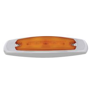UNITED PACIFIC - UNITED PACIFIC - 36980B - LUZ GLOLIGHT RECTANGULAR DE 16 LED CON BISEL (LIQUIDACIÓN/MARCADOR) - LED ÁMBAR/LENTE ÁMBAR (A GRANEL) - Image 4