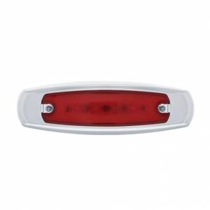 UNITED PACIFIC - UNITED PACIFIC - 36981 - GLOLIGHT RECTANGULAR DE 16 LED CON BISEL (LIQUIDACIÓN/MARCADOR) - LED ROJO/LENTE ROJA - Image 2