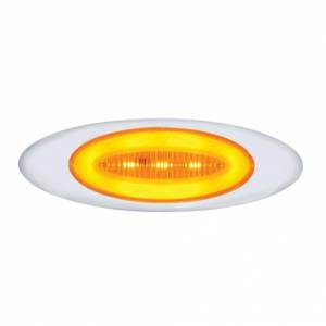 UNITED PACIFIC - 36988 - 13 LED M1 MILLENNIUM GLOLIGHT (LIQUIDACIÓN/MARCADOR) - LED ÁMBAR/LENTE ÁMBAR