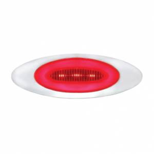 UNITED PACIFIC - 36989 - 13 LED M1 MILLENNIUM GLOLIGHT (LIQUIDACIÓN/MARCADOR) - LED ROJO/LENTE ROJA
