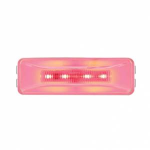 UNITED PACIFIC - 36995 - GLOLIGHT RECTANGULAR DE 10 LED (LIQUIDACIÓN/MARCADOR) - LED ROJO/LENTE TRANSPARENTE