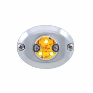 UNITED PACIFIC - UNITED PACIFIC - 37000 - LUZ DE ADVERTENCIA DE 6 LED DE 1" - COLOR DIVIDIDO - Image 2