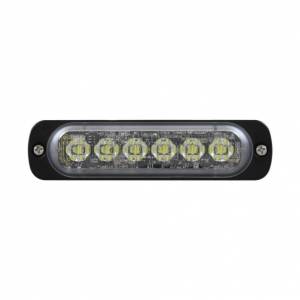 UNITED PACIFIC - UNITED PACIFIC - 37042B - 6 LUZ DE ADVERTENCIA DIRECCIONAL SUPER DELGADA LED DE ALTA POTENCIA - LED ÁMBAR (A GRANEL) - Image 2