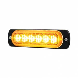 UNITED PACIFIC - UNITED PACIFIC - 37042B - 6 LUZ DE ADVERTENCIA DIRECCIONAL SUPER DELGADA LED DE ALTA POTENCIA - LED ÁMBAR (A GRANEL) - Image 3