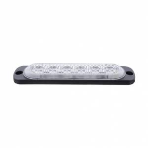 UNITED PACIFIC - UNITED PACIFIC - 37042B - 6 LUZ DE ADVERTENCIA DIRECCIONAL SUPER DELGADA LED DE ALTA POTENCIA - LED ÁMBAR (A GRANEL) - Image 4