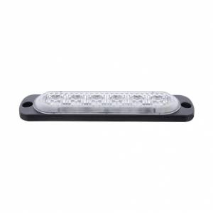 UNITED PACIFIC - UNITED PACIFIC - 37045B - 6 LUZ DE ADVERTENCIA DIRECCIONAL SUPER DELGADA LED DE ALTA POTENCIA - LED BLANCO (A GRANEL) - Image 4