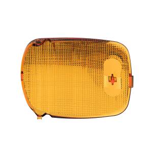 UNITED PACIFIC - UNITED PACIFIC - 37050 - LENTE DE LUZ DE DOMO RECTANGULAR PARA PETERBILT 2006+ - ÁMBAR - Image 4