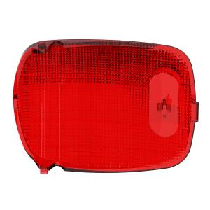 UNITED PACIFIC - UNITED PACIFIC - 37055 - LENTE DE LUZ DE DOMO RECTANGULAR PARA PETERBILT 2006+ - ROJO - Image 4